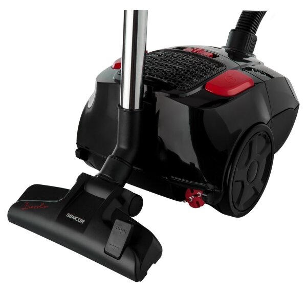 Sencor - Sáčkový vysavač 3 l 700W/230V černá/červená