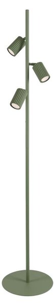 Sollux SL.2026 - Stojací lampa KARBON 3xGU10/10W/230V zelená