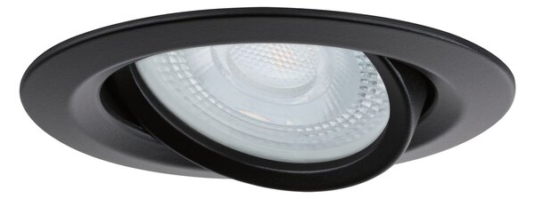 Paulmann 92460 Nova Plus, černá otočná bodovka GU5,3 nebo GU10, průměr 9,3cm, IP65