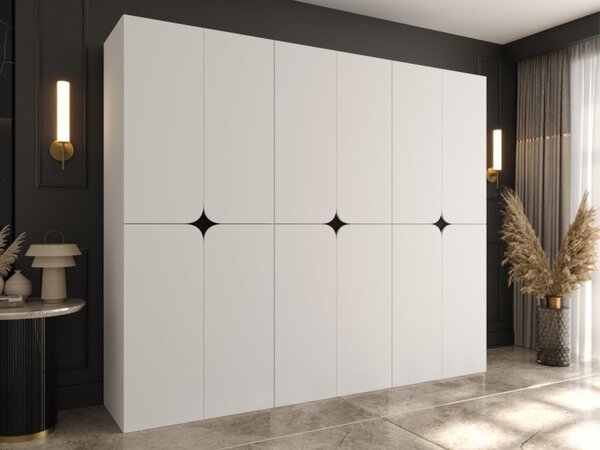 Šatní skříň Pifrezt 240 cm, Barva: kaszmir 5903211528293