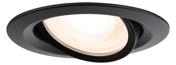 Paulmann 92460 Nova Plus, černá otočná bodovka GU5,3 nebo GU10, průměr 9,3cm, IP65