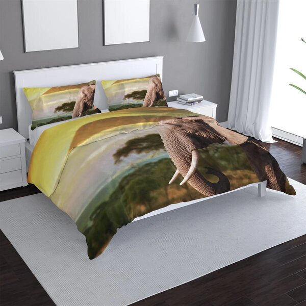 Sablio Povlečení Slon z profilu - 140x200 / 90x70