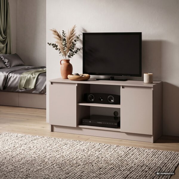 Komoda RTV K120 2D 1P CLP kašmírová