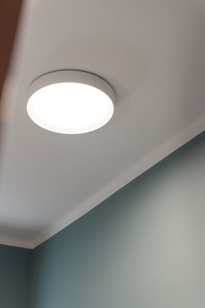 Linea Light CA004DWHMDI Tara_R, bílé stropní svítidlo, 21W LED 2700K, prům.30cm