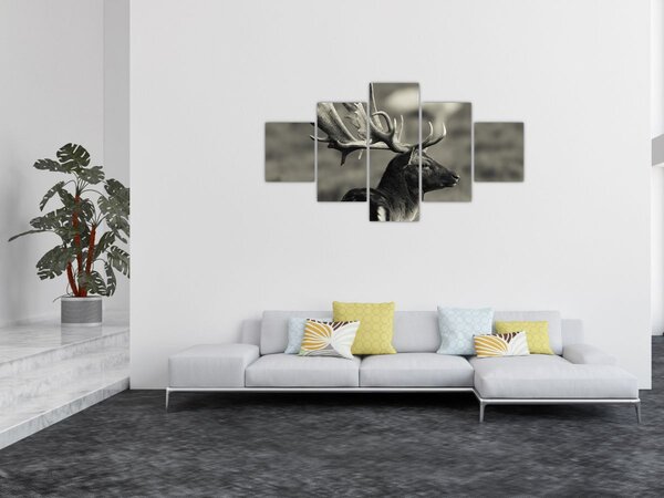 Obraz - Jelen (125x70 cm)
