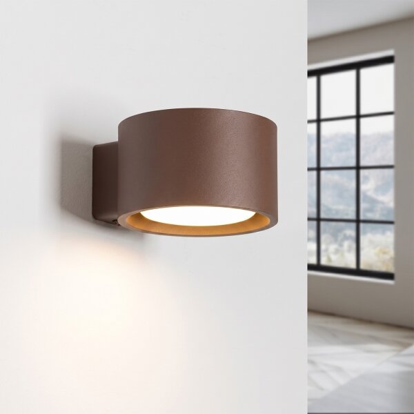 Sollux SL.2481 - Nástěnné svítidlo MODO 1xGX53/10W/230V hnědá