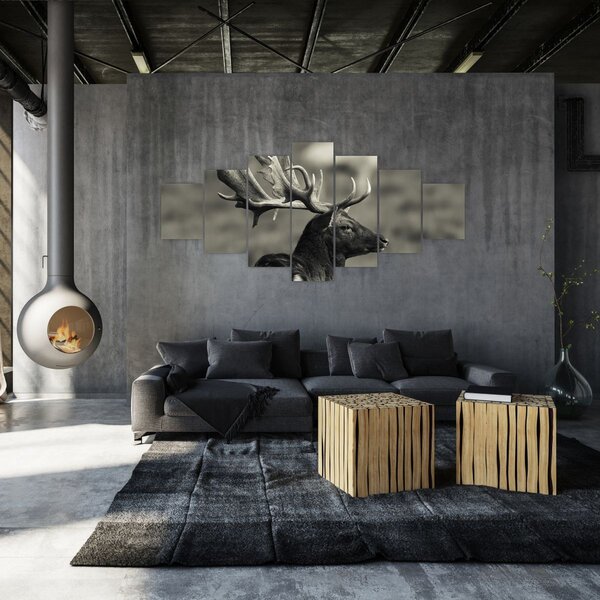 Obraz - Jelen (210x100 cm)
