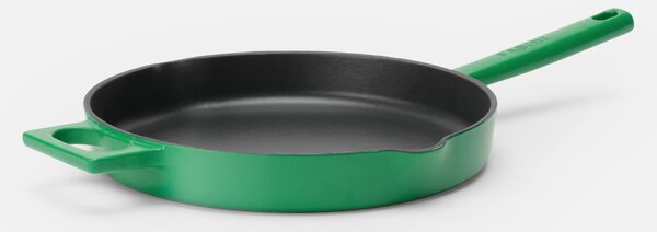 Fabini Pánev Mattia 3.0, ø 26 cm - Smaltovaná litinová pánev, lesklá zelená