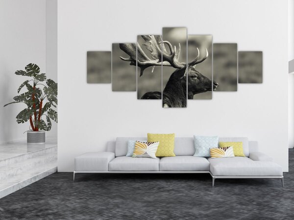 Obraz - Jelen (210x100 cm)