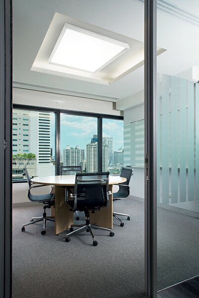 Linea Light CA011DWHMDI Tara mega, bílé stropní svítidlo, 76W LED 2700K stmívatelné phase-cut, 89x89cm