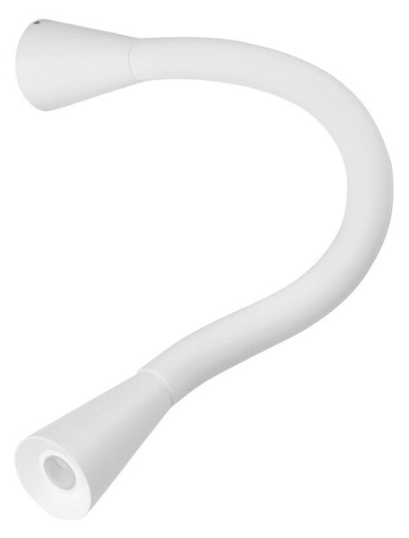 Linea Light 7220 Snake_W1, bílá flexibilní LEDka k posteli bez vypínače, 2W LED 3000K, délka 42cm