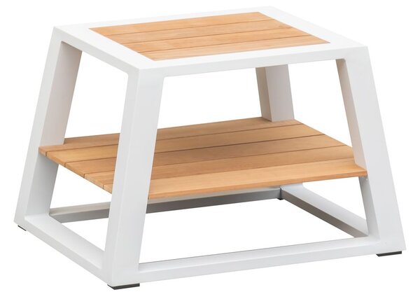 Set zahradních lehátek YORK WHITE BLACK Exteriér | Zahradní lehátka