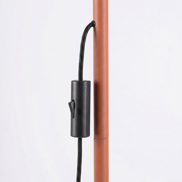 Sollux SL.2024 - Stojací lampa KARBON 3xGU10/10W/230V oranžová