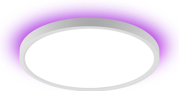 Immax NEO LITE TUDO Smart stropní svítidlo RGB podsvícení 40cm 50W Tuya WiFi Beacon bílá