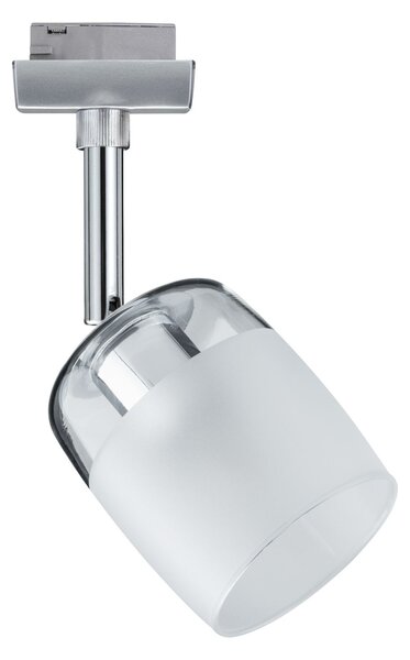 Paulmann 95338 Blossom, spot pro Urail system, 1xG9 max. 10W, matný chrom/satinované sklo