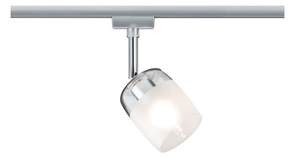 Paulmann 95338 Blossom, spot pro Urail system, 1xG9 max. 10W, matný chrom/satinované sklo