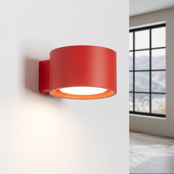 Sollux SL.2477 - Nástěnné svítidlo MODO 1xGX53/10W/230V červená