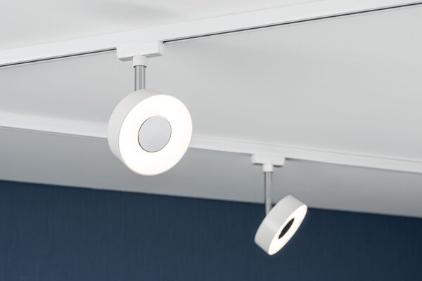 Paulmann 95588 Circle, spot pro Urail system, 1x5W LED 3000K, tříkrokové stmívání, bílá