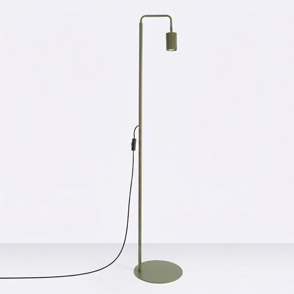 Sollux SL.2025 - Stojací lampa KARBON 1xGU10/10W/230V zelená