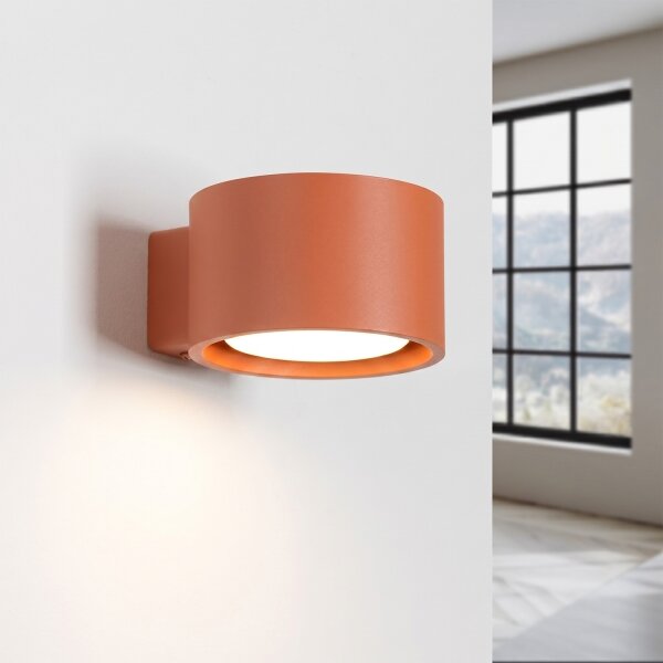 Sollux SL.2449 - Nástěnné svítidlo MODO 1xGX53/10W/230V oranžová
