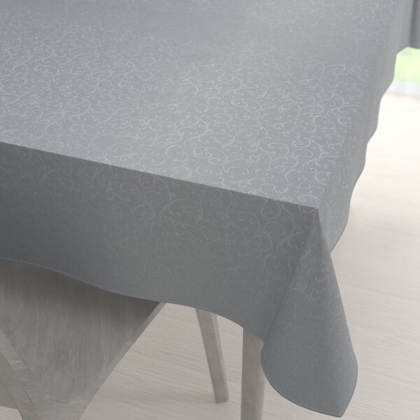 Biante Teflonový obdélníkový ubrus TF-086 Ornamenty na šedém 50x100 cm