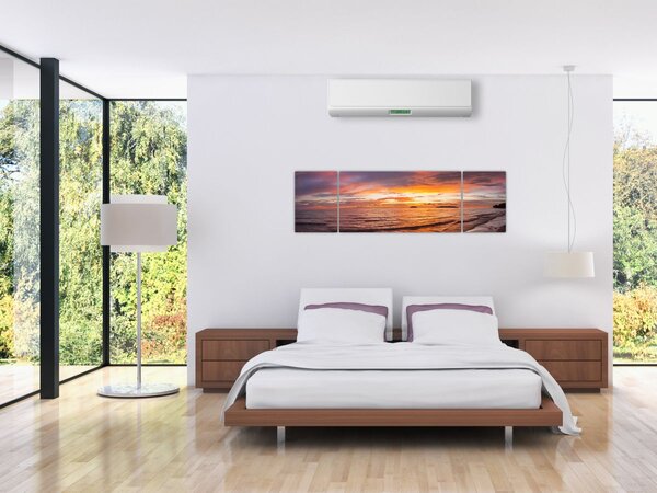 Obraz - Západ slunce (170x50 cm)
