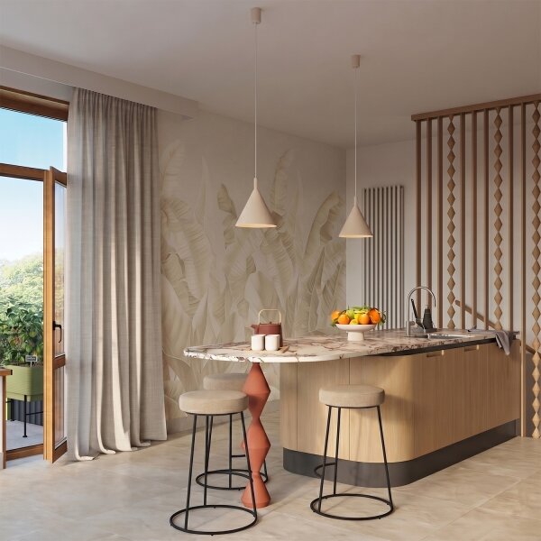 Sollux SL.2524 - Lustr na lanku NOX 1xE27/15W/230V krémová