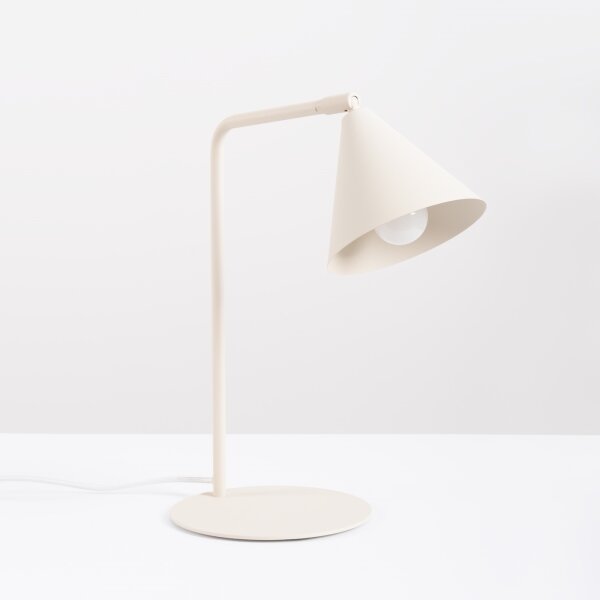 Sollux SL.2569 - Stolní lampa NOX 1xE14/10W/230V krémová