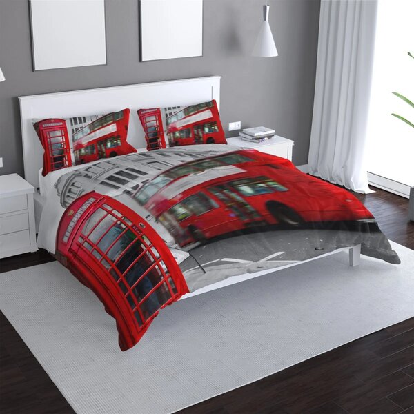 Sablio Povlečení Londýn 2 - 140x200 / 90x70