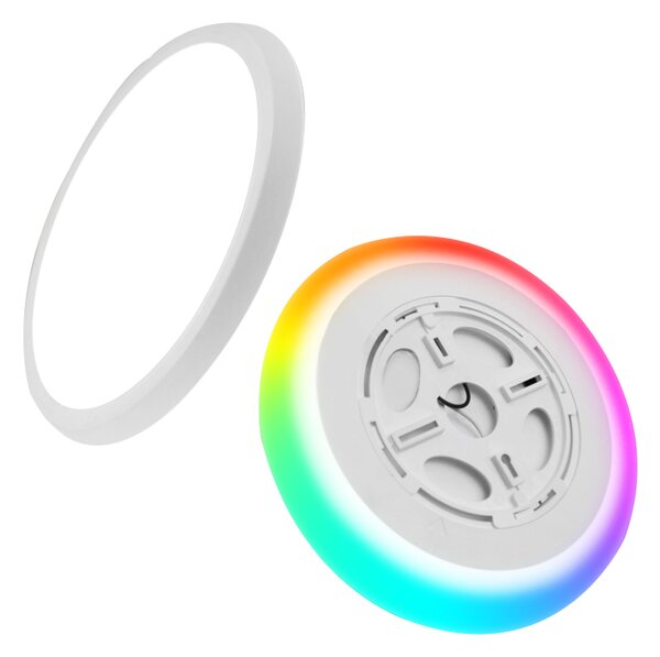 Immax NEO LITE TUDO Smart stropní svítidlo RGB podsvícení 40cm 50W Tuya WiFi Beacon bílá