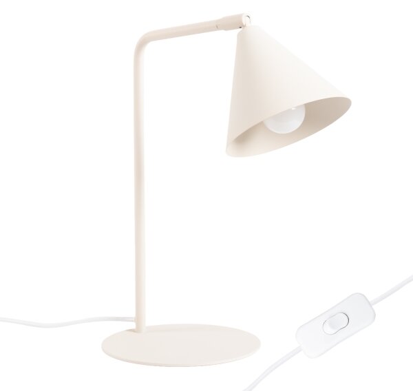 Sollux SL.2569 - Stolní lampa NOX 1xE14/10W/230V krémová