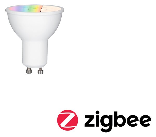 Paulmann 95525 Cone, spot pro Urail system, ZigBee GU10 5,5W RGBW, stmívatelné, matný chrom