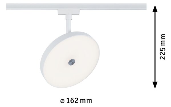 Paulmann 96788 Hildor, spot pro Urail system, 1x15W LED 3000K, tříkrokové stmívání, bílá