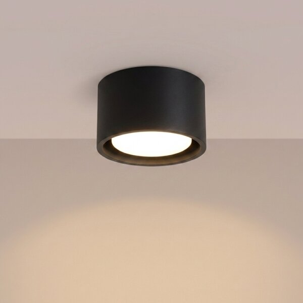 Sollux SL.2438 - Bodové svítidlo MODO 1xGX53/10W/230V černá