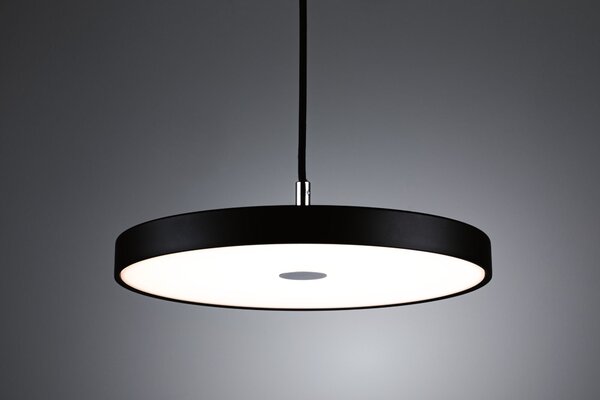 Paulmann 96777 Hildor, závěsné svítidlo, 1x17W LED 2700K Zigbee, černá, průměr 31cm