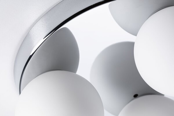 Paulmann 71062 Gove, koupelnové stropní svítidlo 3xG9 max. 20W, chrom, průměr 22cm, IP44