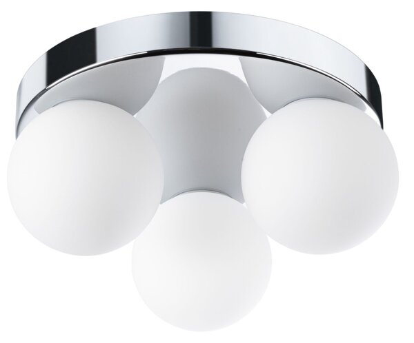 Paulmann 71062 Gove, koupelnové stropní svítidlo 3xG9 max. 20W, chrom, průměr 22cm, IP44