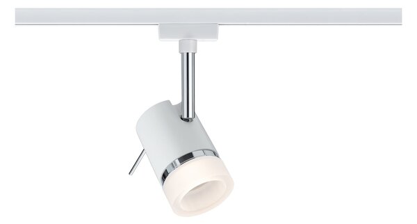 Paulmann 95363 Pipe, spot pro Urail system, 1xGU10 max. 10W, bílá/chrom