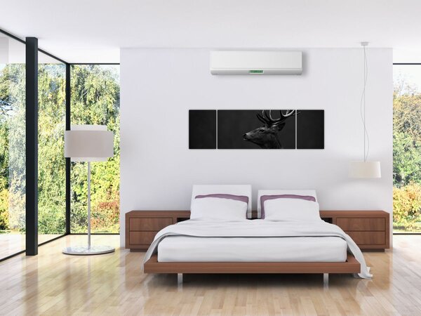 Obraz - Portrét jelena (170x50 cm)
