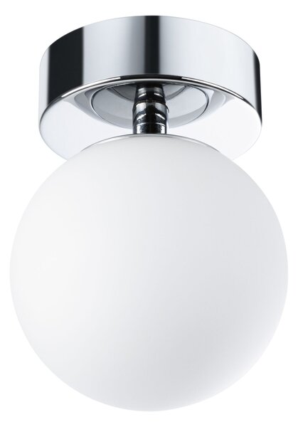 Paulmann 71064 Gove, koupelnové stropní svítidlo LED 5W 3000K, chrom, průměr 12cm, IP44