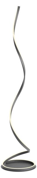 Redo 01-4283 - LED Stmívatelná stojací lampa SCROLL LED/30W/230V černá