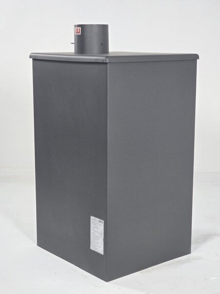 PRITY K22, Volně stojící kamna na dřevo s prosklením, 10,4 kW, Třída A, Ø 130 mm