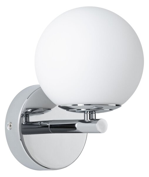 Paulmann 71067 Gove, koupelnové nástěnné svítidlo LED 5W 3000K, chrom, průměr 12cm, IP44