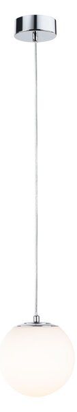 Paulmann 71066 Gove, koupelnové závěsné svítidlo LED 9W 3000K, chrom, průměr 17cm, IP44