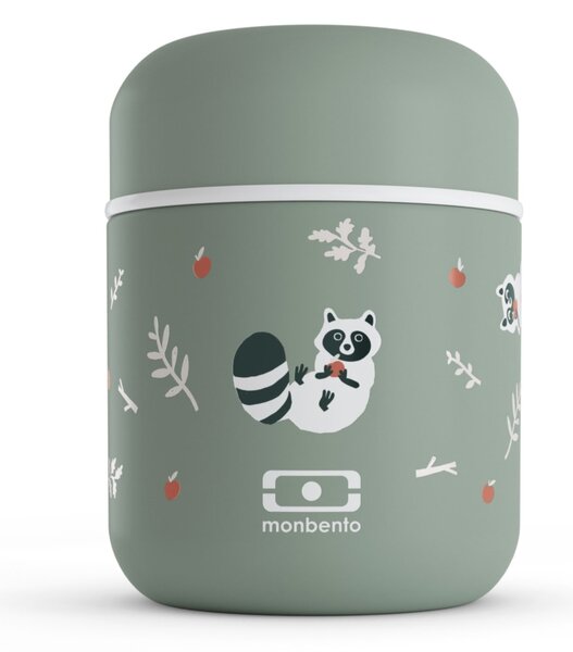 Termo box na potraviny Monbento Capsule Green Raccoon 280 ml