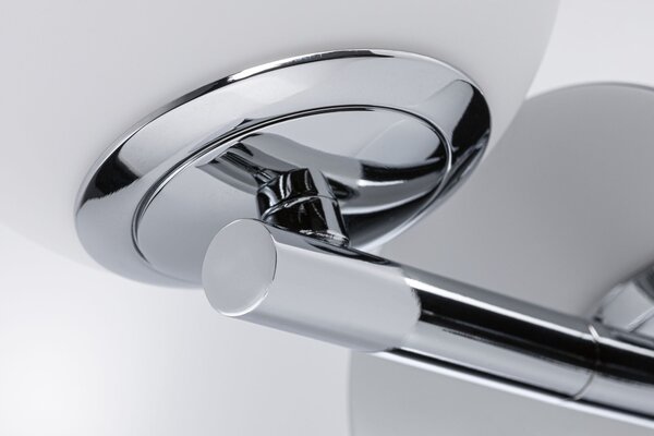 Paulmann 71067 Gove, koupelnové nástěnné svítidlo LED 5W 3000K, chrom, průměr 12cm, IP44