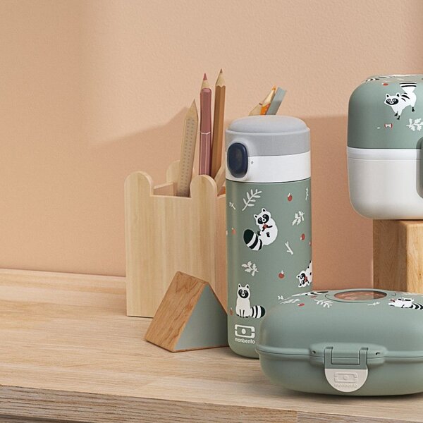 Termoska Monbento Pop Green Raccoon 360 ml