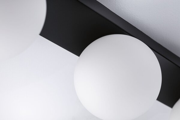 Paulmann 71070 Gove, koupelnové nástěnné svítidlo 3xG9 max. 20W, černá, délka 40cm, IP44