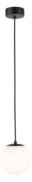 Paulmann 71073 Gove, koupelnové závěsné svítidlo LED 9W 3000K, černá, průměr 17cm, IP44