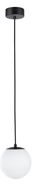 Paulmann 71073 Gove, koupelnové závěsné svítidlo LED 9W 3000K, černá, průměr 17cm, IP44